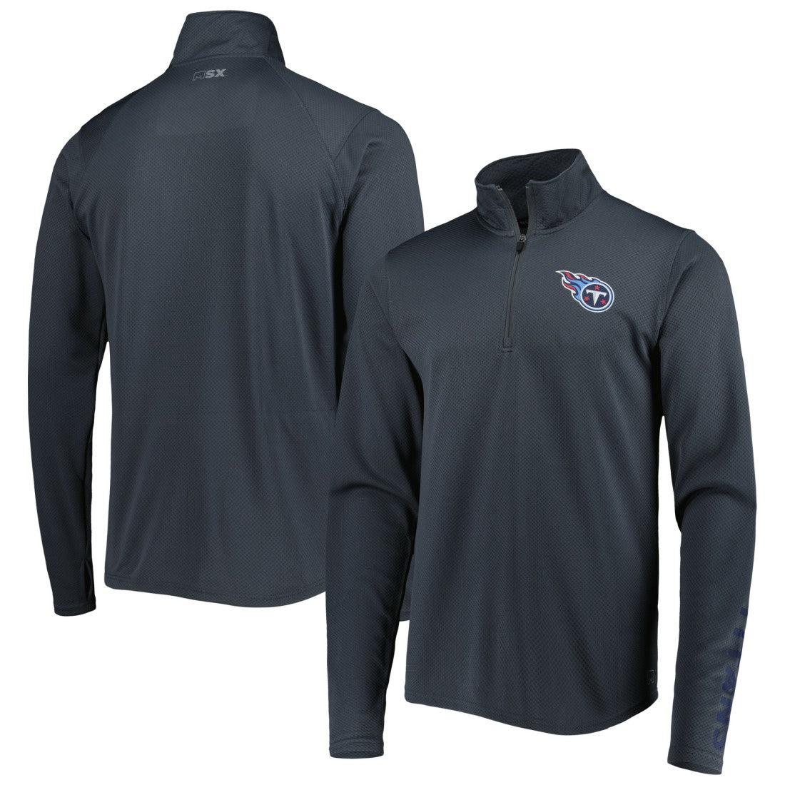 MSX by Michael Strahan Half-Zip Pullover - Tennessee Titans Pullover