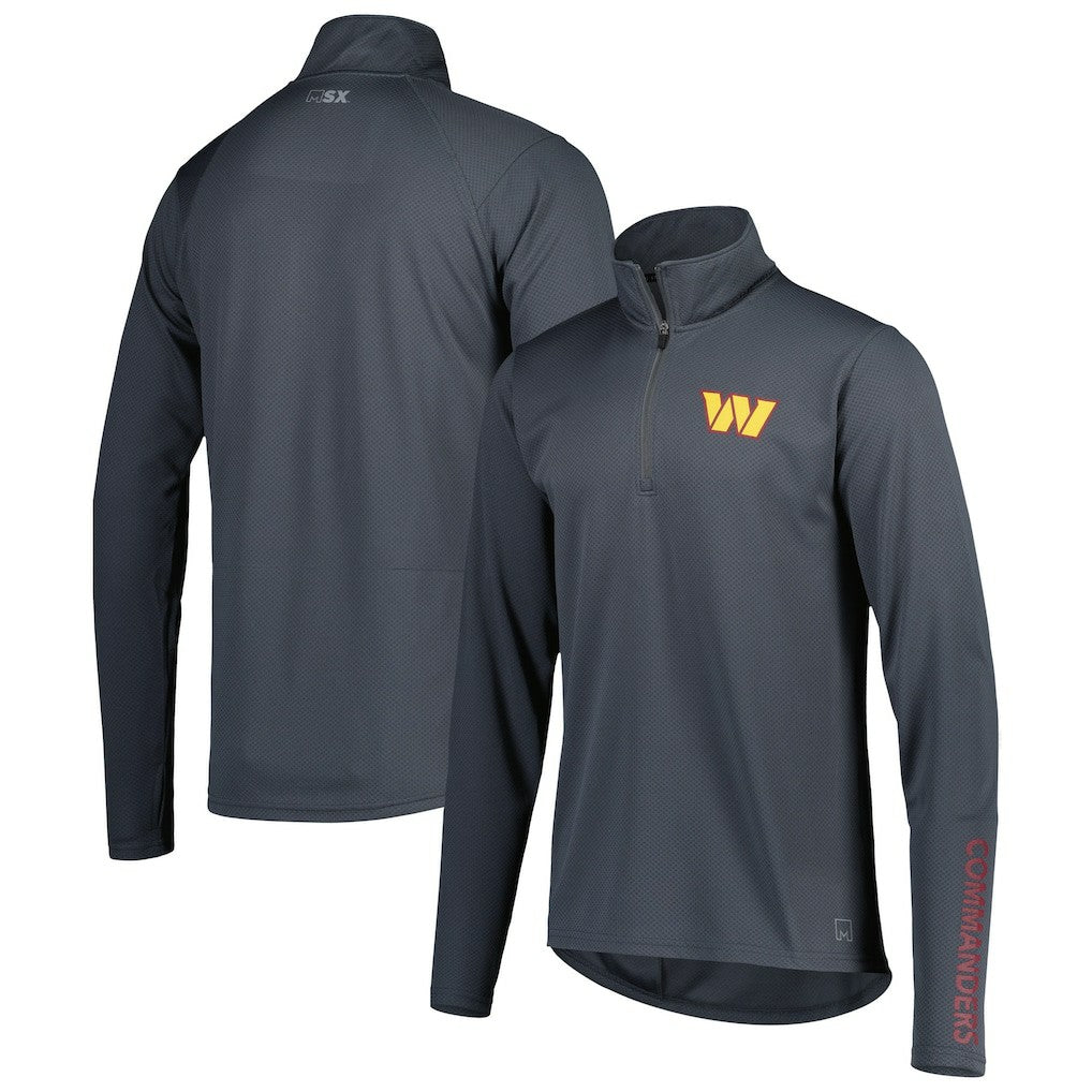 MSX by Michael Strahan Half-Zip Pullover - Washington Commanders Pullover