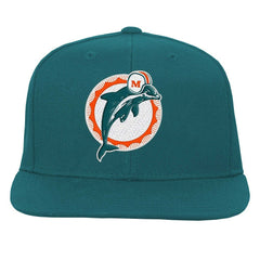 Youth Gridiron Classics Ground Snapback Hat - Miami Dolphins Hats