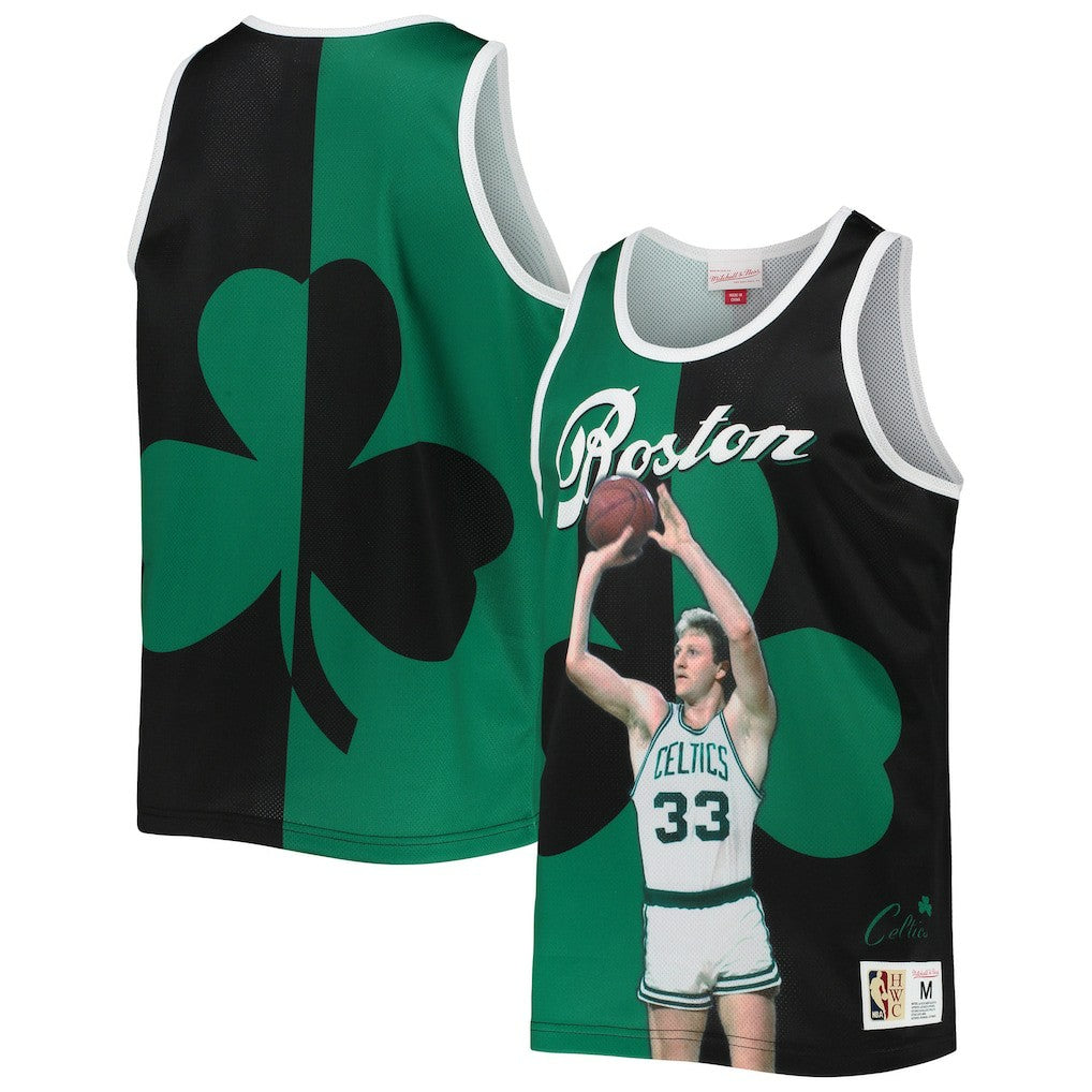 Mitchell & Ness Larry Bird Boston Celtics Sublimated Player Tank Top