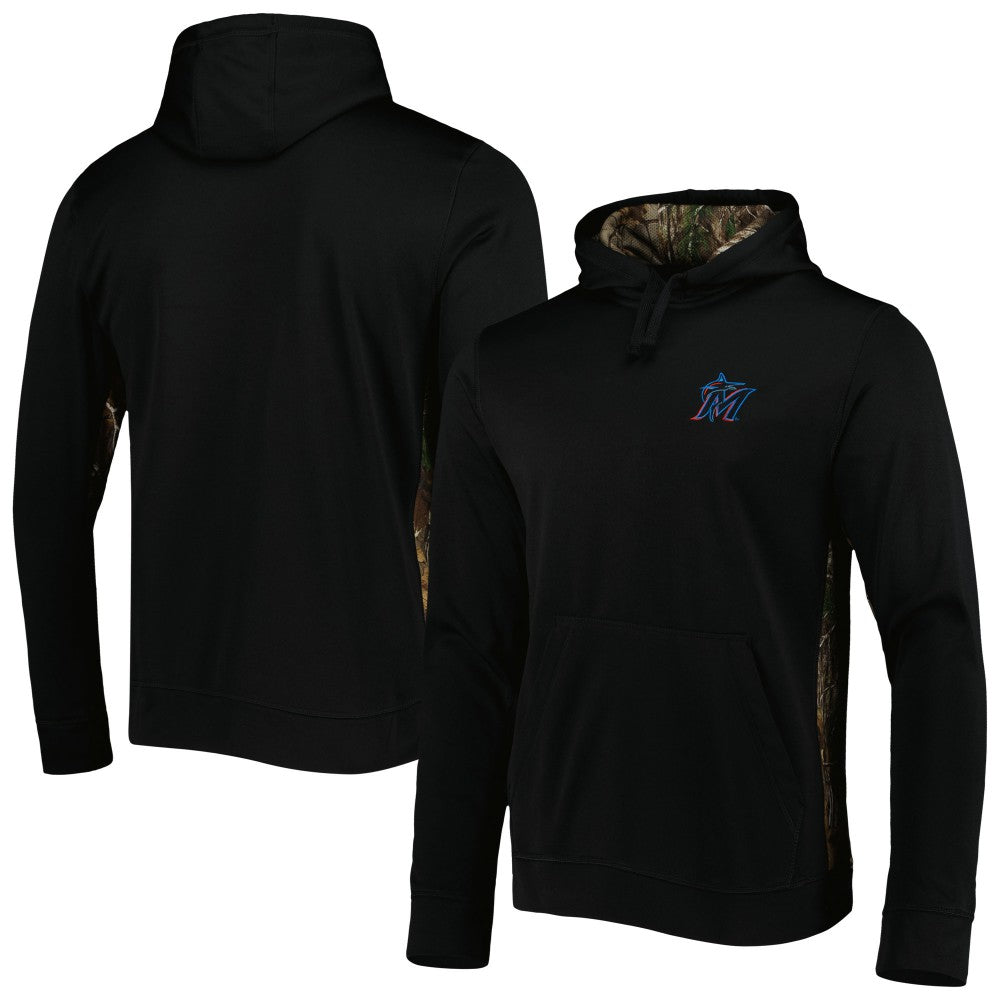 Black/Camo Miami Marlins Dunbrooke Ranger Pullover Hoodie