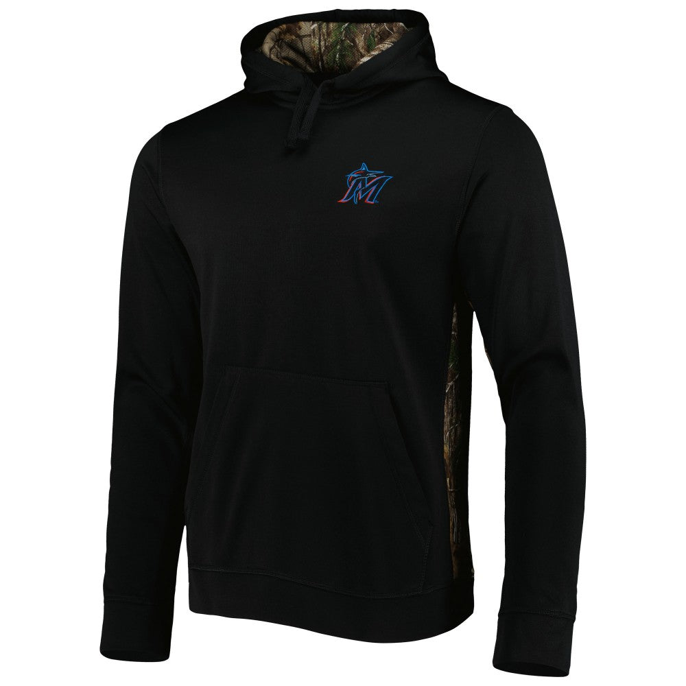 Black/Camo Miami Marlins Dunbrooke Ranger Pullover Hoodie