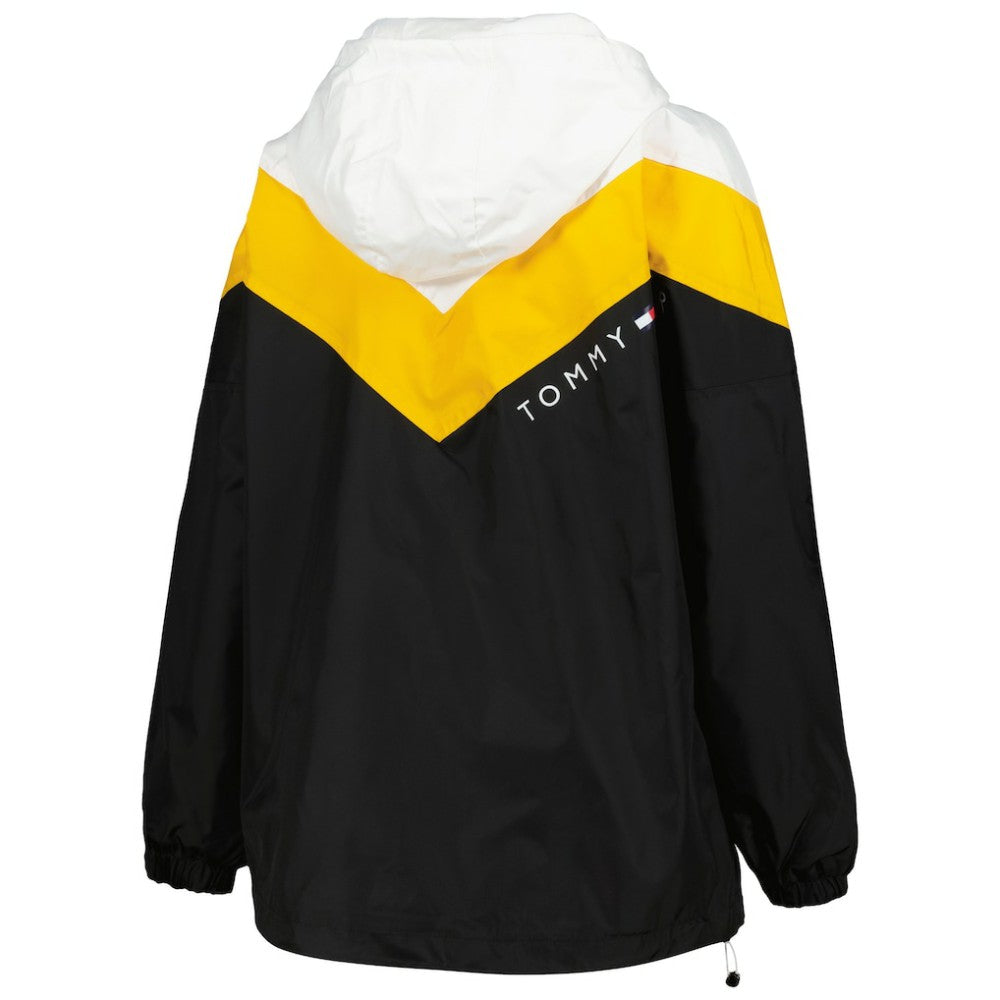 NHL Pittsburgh Penguins Tommy Hilfiger Women's Staci Half-Zip Windbreaker Jacket