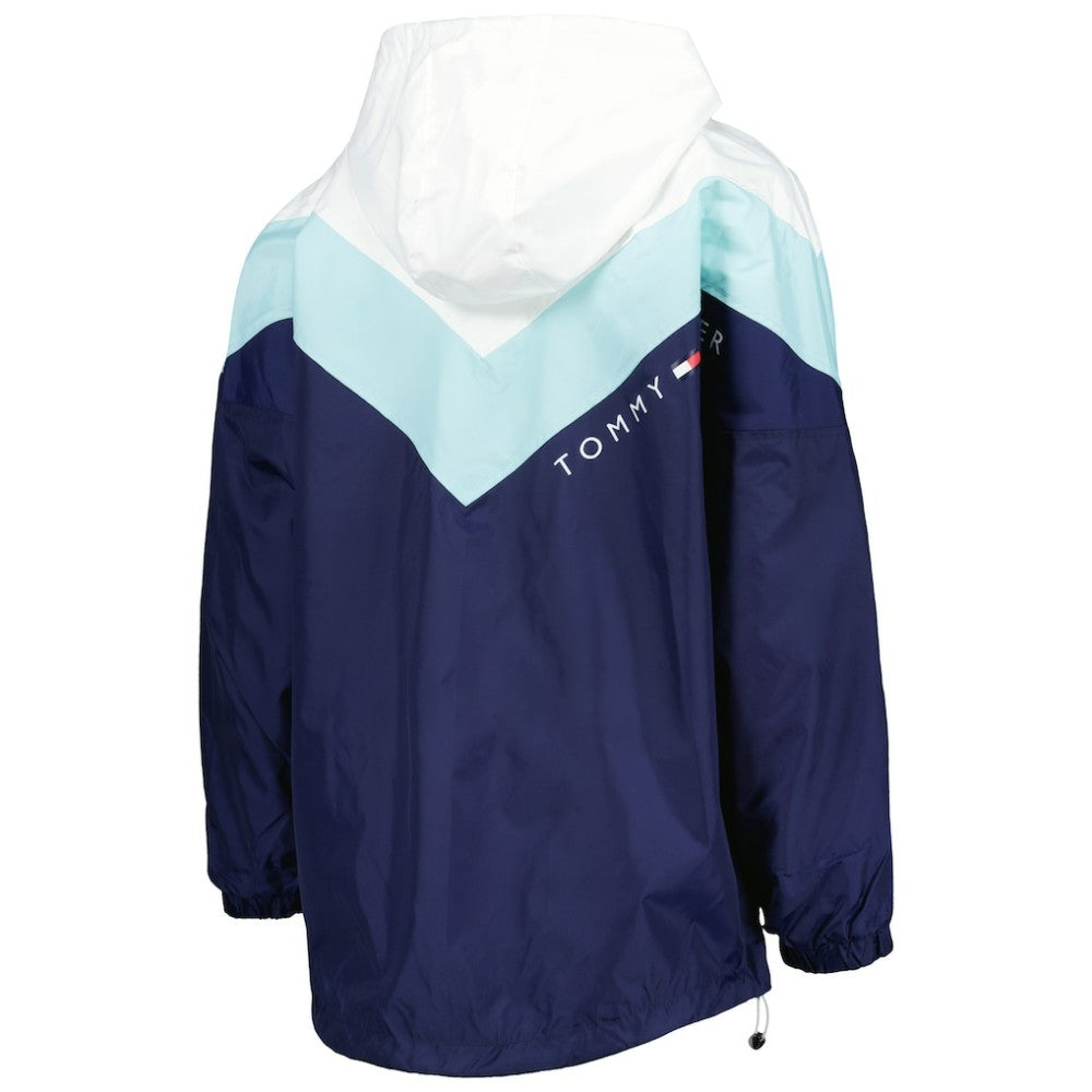 NHL Seattle Kraken Tommy Hilfiger Women's Staci Half-Zip Windbreaker Jacket