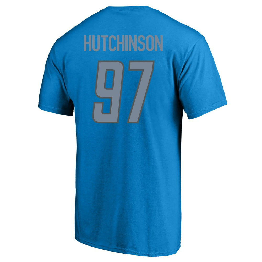 Aidan Hutchinson  Big & Tall Player Name & Number T-Shirt - Detroit Lions T-shirts