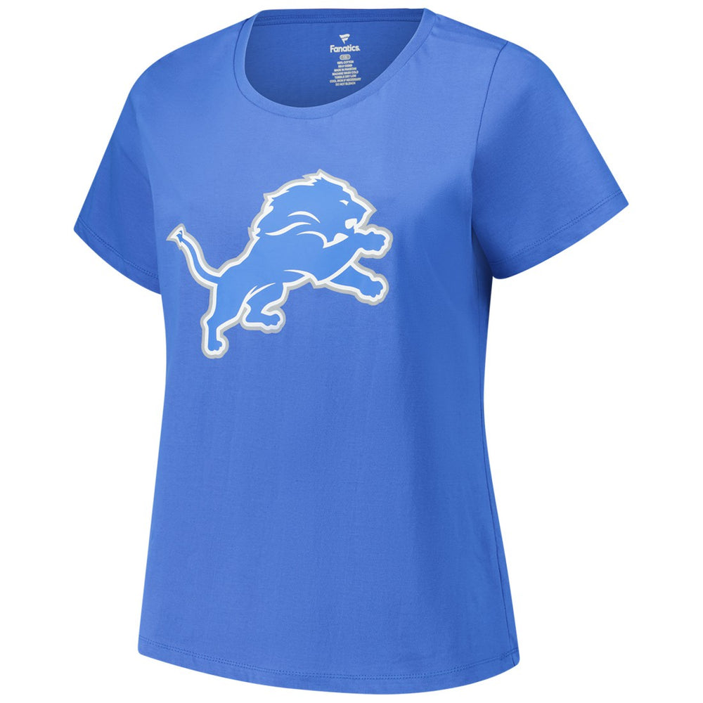 Aidan Hutchinson  Women's Plus Size Fair Catch Name & Number Scoop Neck T-Shirt - Detroit Lions T-shirts