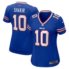 Khalil Shakir  Women's Game Jersey - Buffalo Bills Jerseys