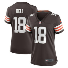 David Bell  Women's Game Jersey - Cleveland Browns Jerseys