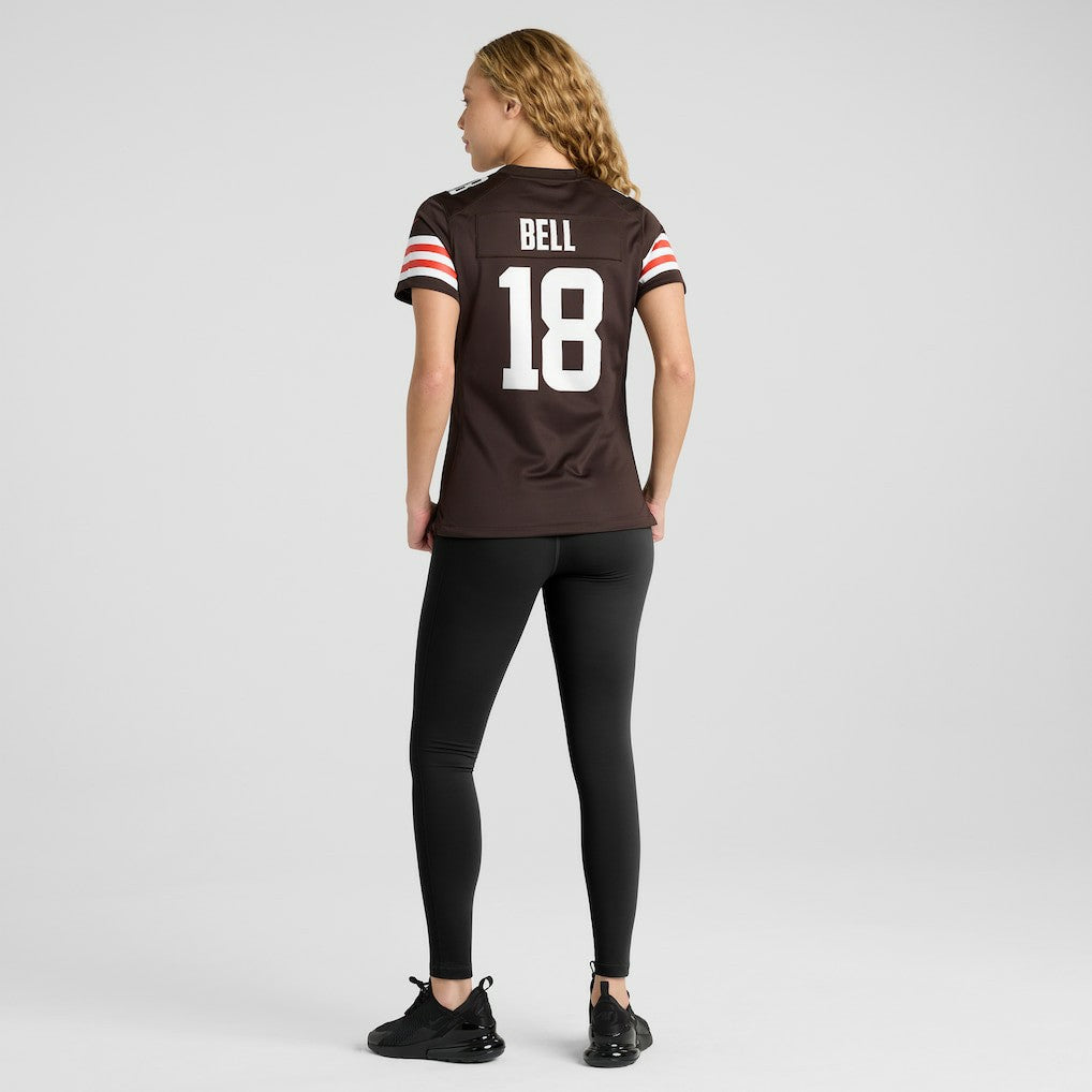 David Bell  Women's Game Jersey - Cleveland Browns Jerseys