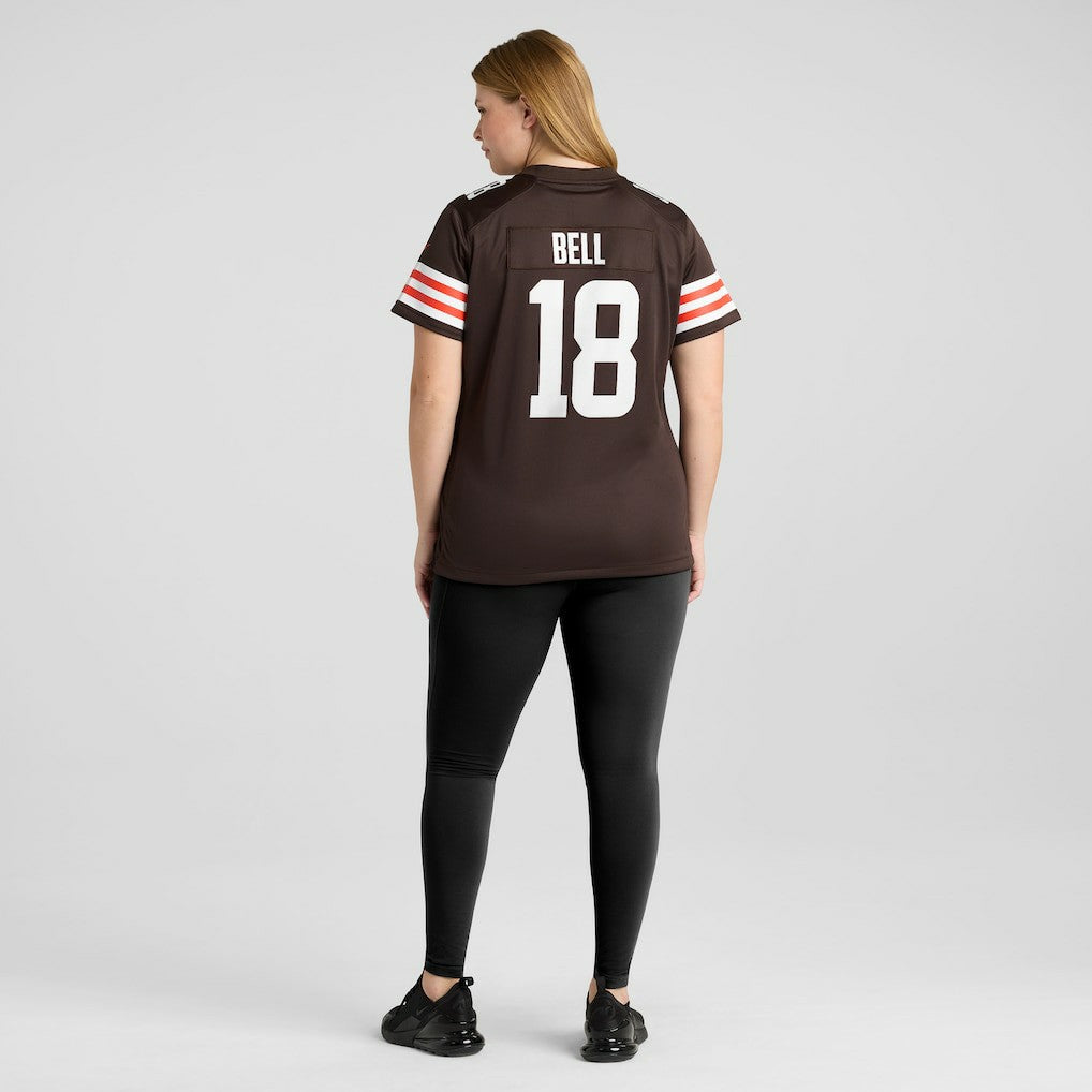 David Bell  Women's Game Jersey - Cleveland Browns Jerseys