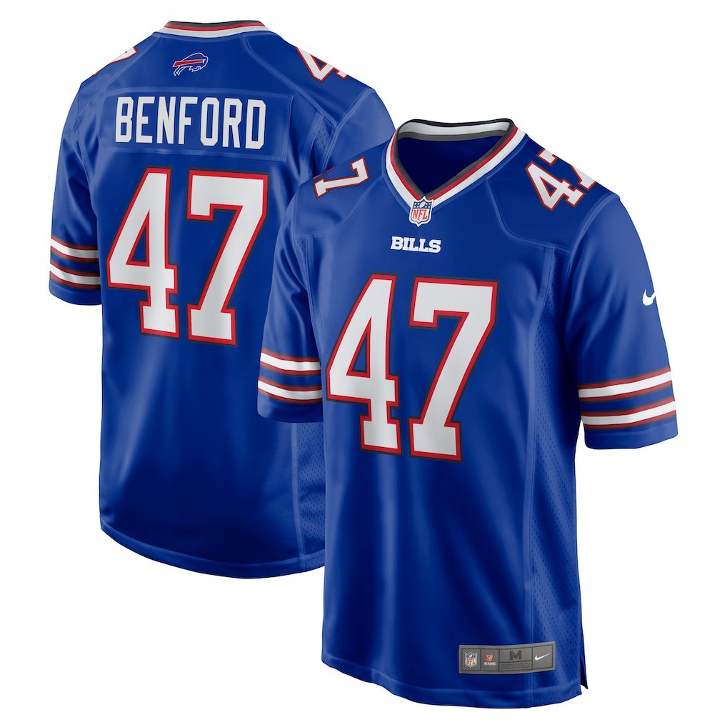 Christian Benford  Game Jersey - Buffalo Bills Jerseys