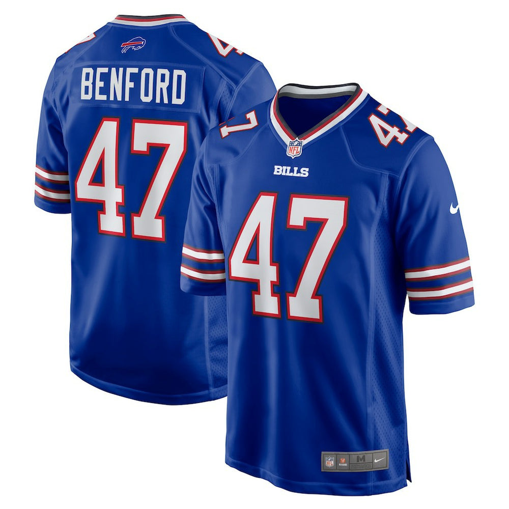 Christian Benford  Game Jersey - Buffalo Bills Jerseys