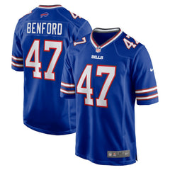 Christian Benford  Game Jersey - Buffalo Bills Jerseys