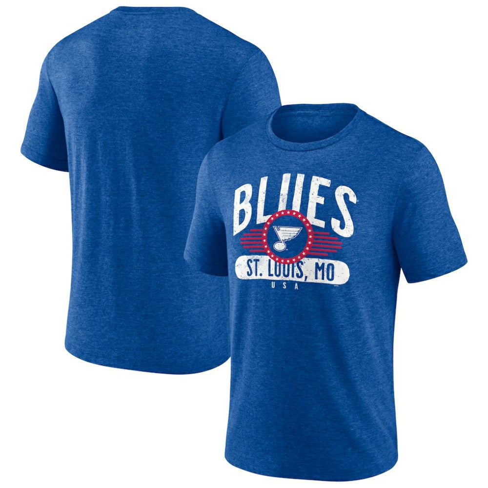 NHL St. Louis Blues Badge of Honor Tri-Blend T-Shirt