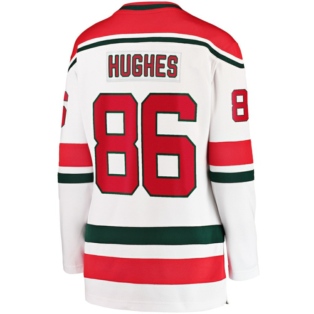 NHL Jack Hughes New Jersey Devils Fanatics Women's Alternate Breakaway Jersey