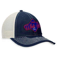 Navy Chicago White Sox Fanatics Heritage Trucker Snapback Hat