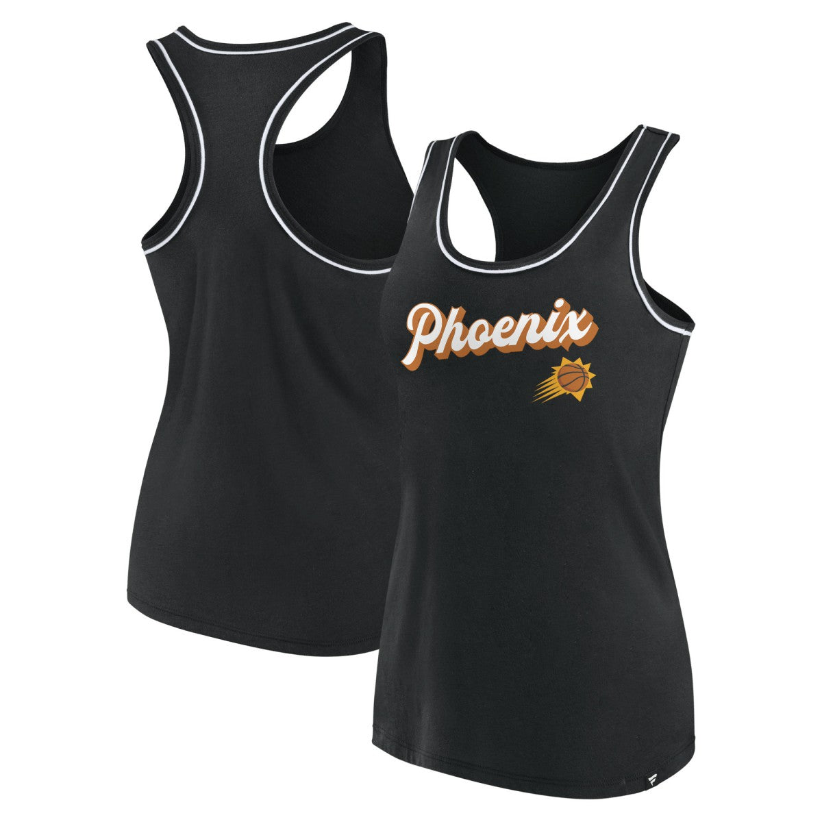 Fanatics Phoenix Suns Women's Wordmark Logo Racerback Tank Top