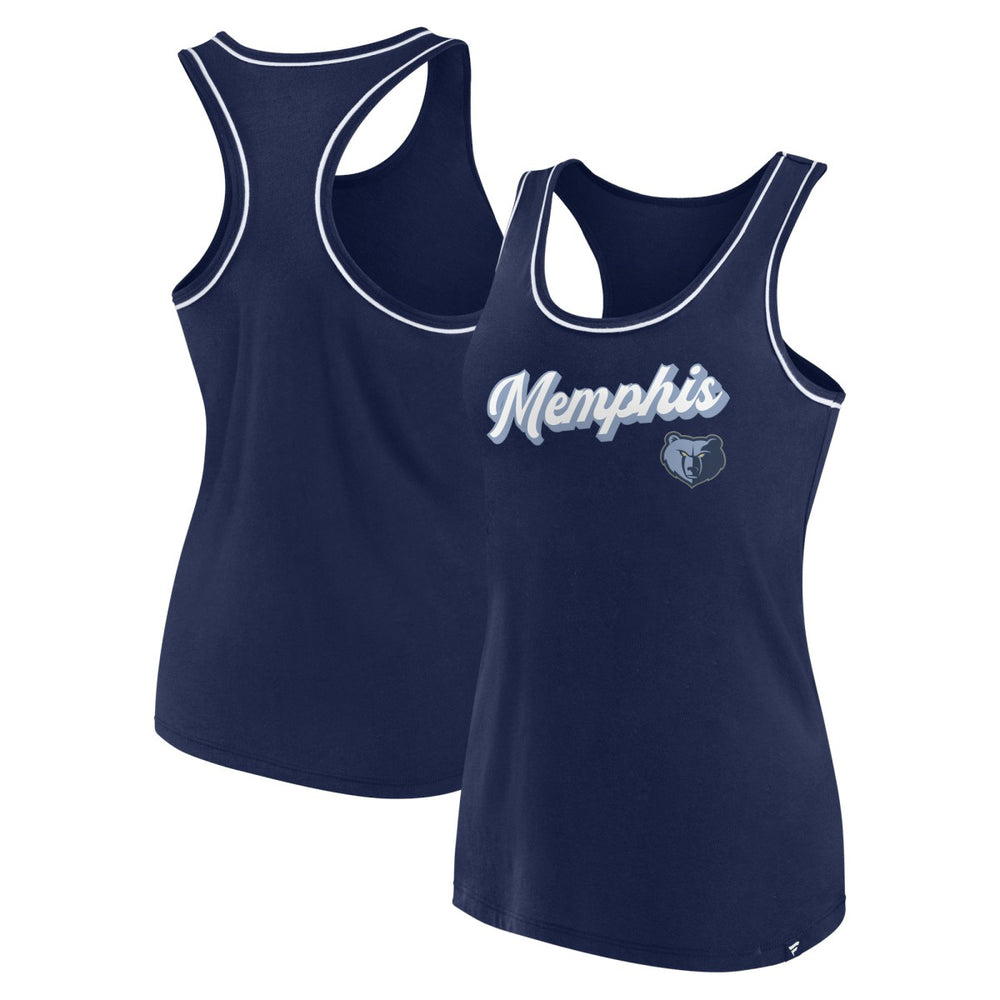 Fanatics Memphis Grizzlies Women's Wordmark Logo Racerback Tank Top