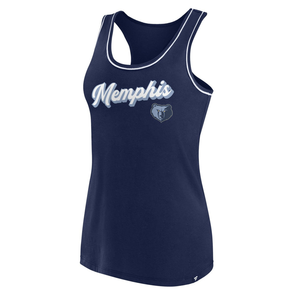 Fanatics Memphis Grizzlies Women's Wordmark Logo Racerback Tank Top