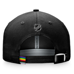 NHL Anaheim Ducks Fanatics Team Logo Pride Adjustable Hat
