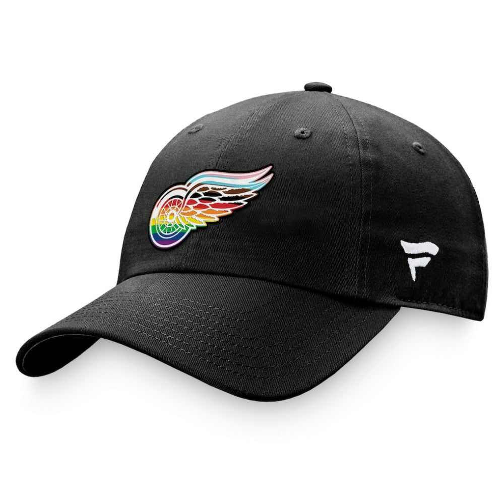 NHL Detroit Red Wings Fanatics Team Logo Pride Adjustable Hat