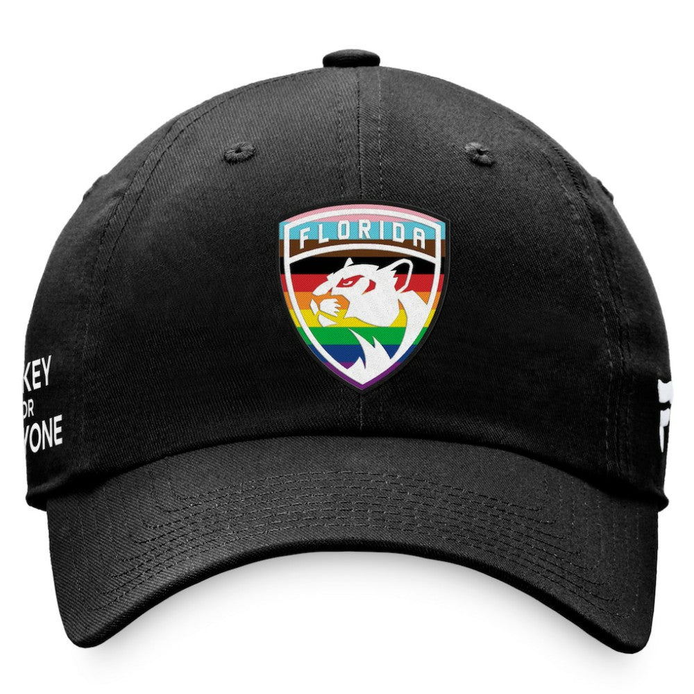 NHL Florida Panthers Fanatics Team Logo Pride Adjustable Hat