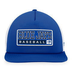 Royal/White Toronto Blue Jays Majestic Foam Trucker Snapback Hat