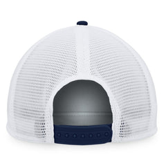 Navy/White Boston Red Sox Majestic Foam Trucker Snapback Hat