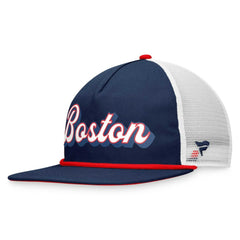 Navy Boston Red Sox Fanatics Heritage Golfer Snapback Hat