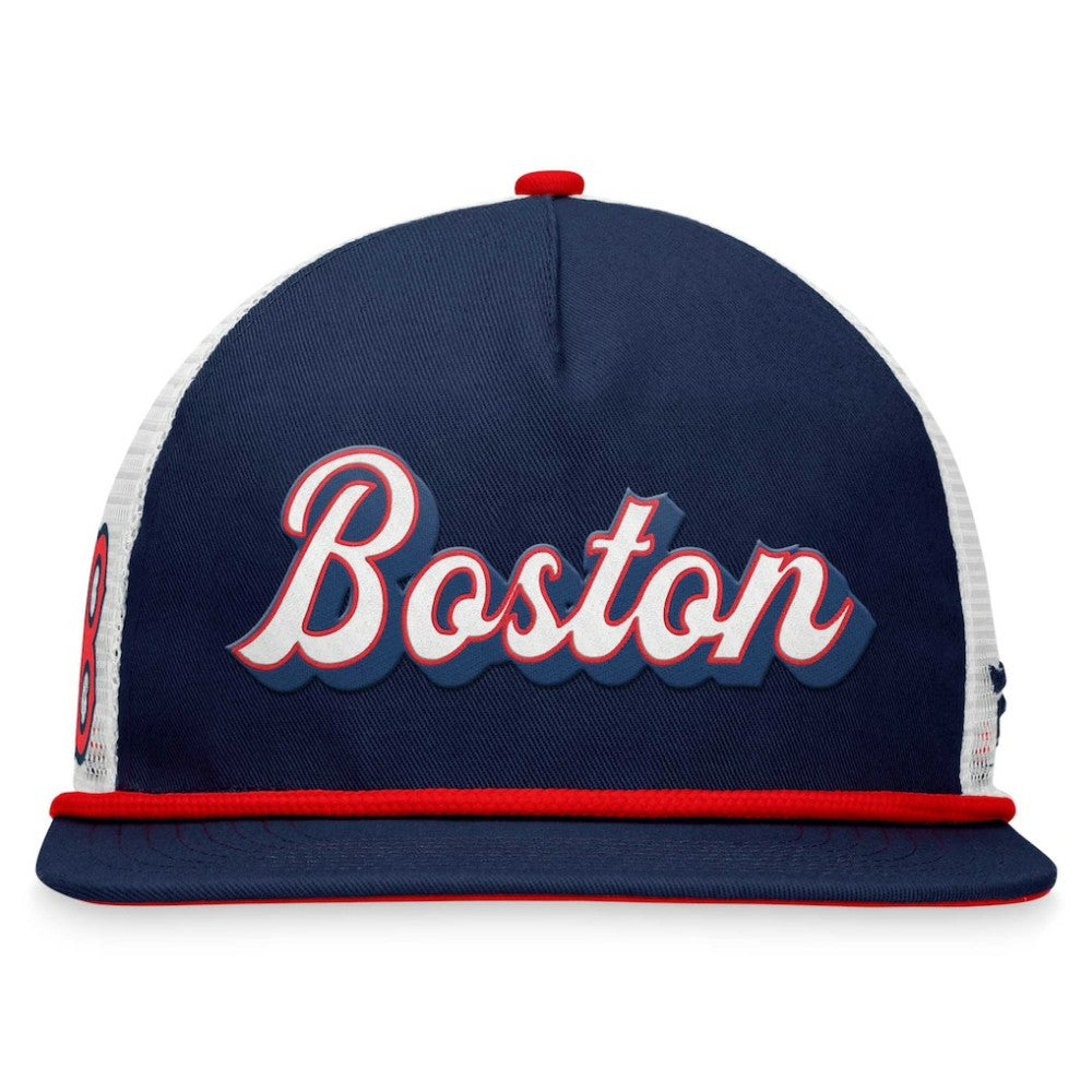 Navy Boston Red Sox Fanatics Heritage Golfer Snapback Hat