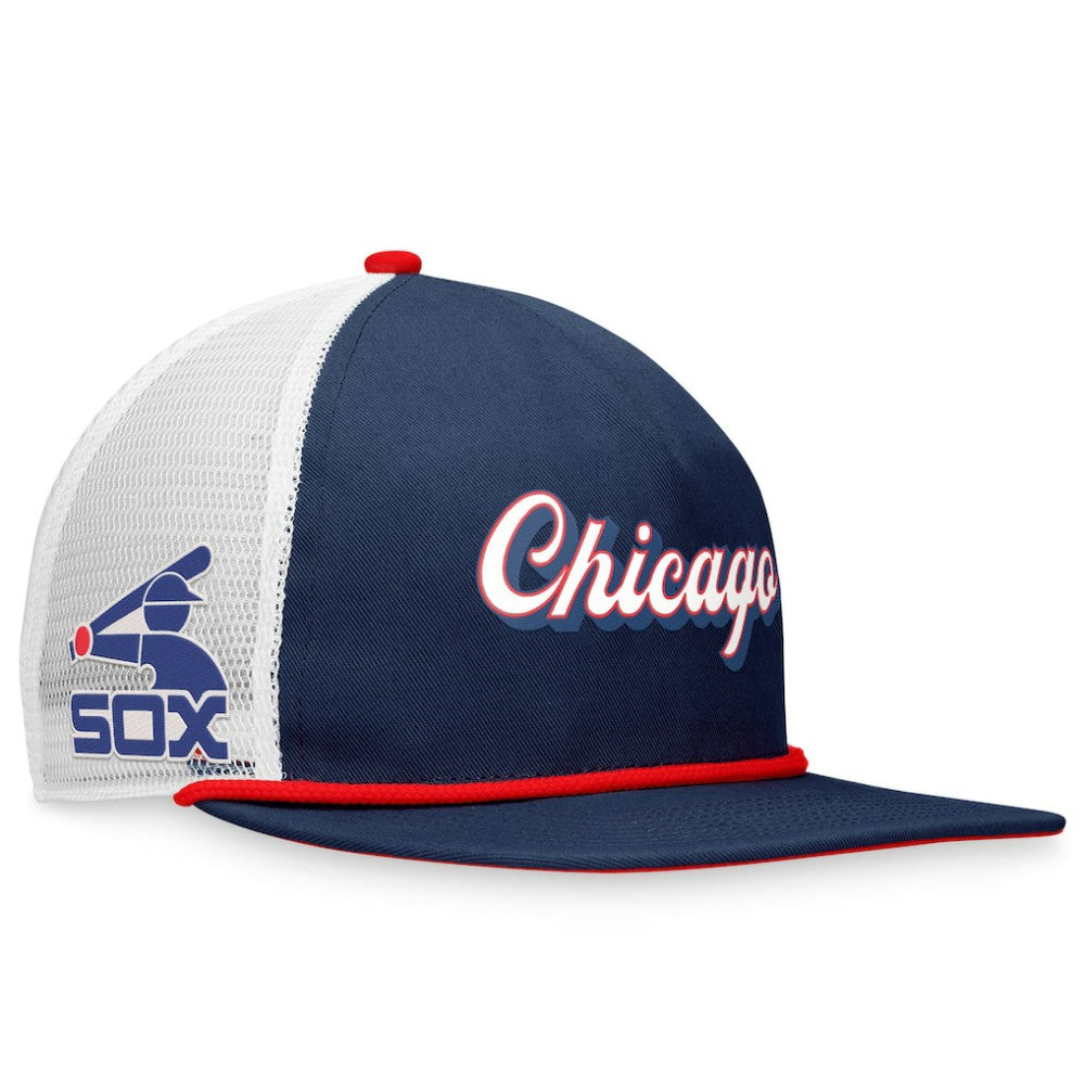 Navy Chicago White Sox Fanatics Heritage Golfer Snapback Hat
