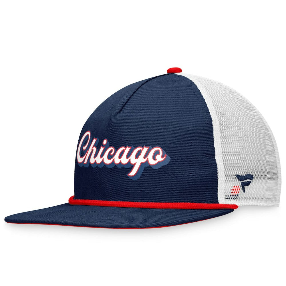 Navy Chicago White Sox Fanatics Heritage Golfer Snapback Hat