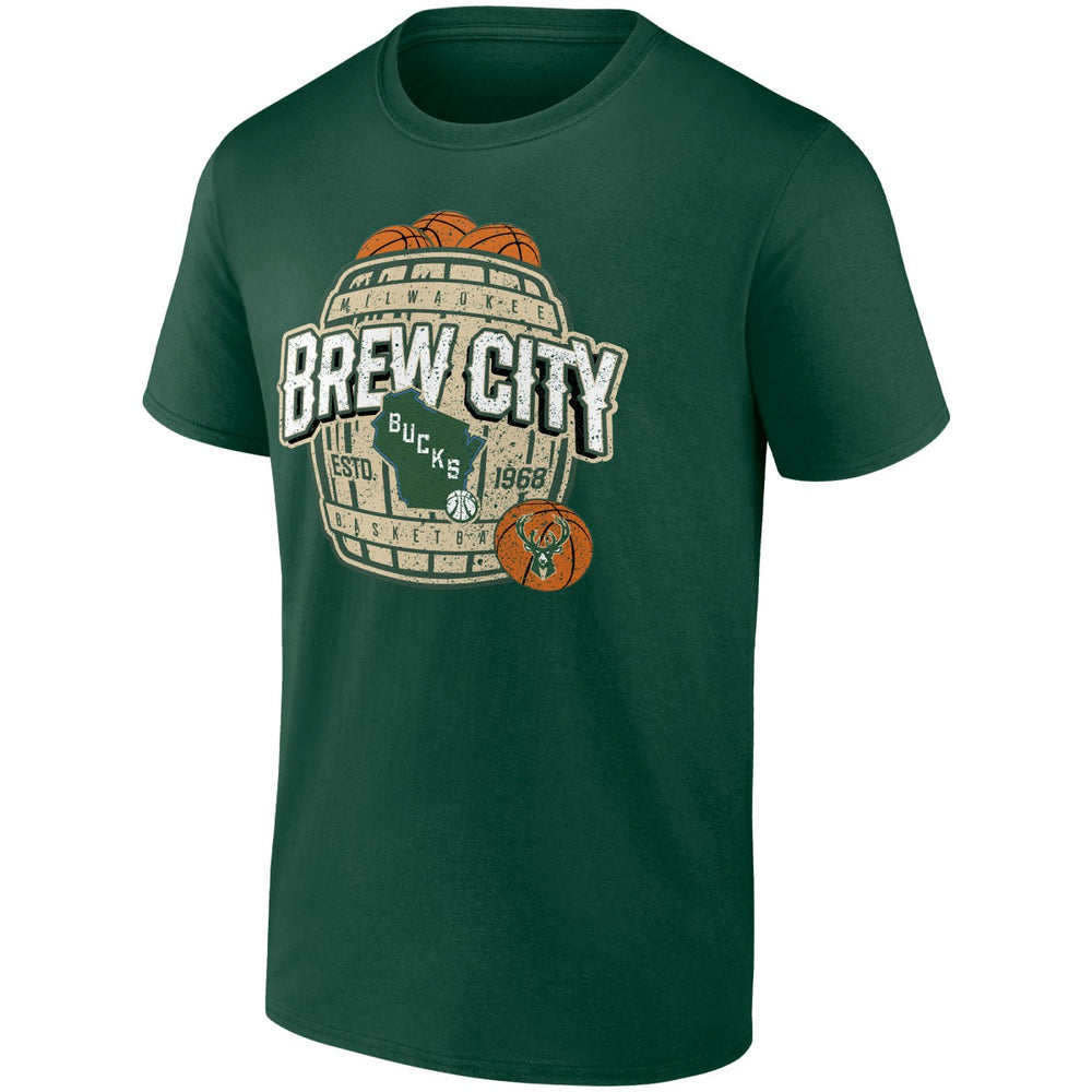 Fanatics Milwaukee Bucks Brew City Hometown Collection T-Shirt
