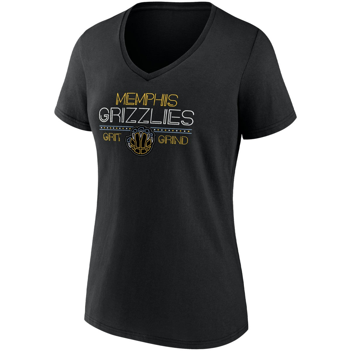 Fanatics Memphis Grizzlies Women's Hometown Collection Grit Grind V-Neck T-Shirt