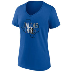 Fanatics Dallas Mavericks Women's Hometown Collection All In V-Neck T-Shirt sale
