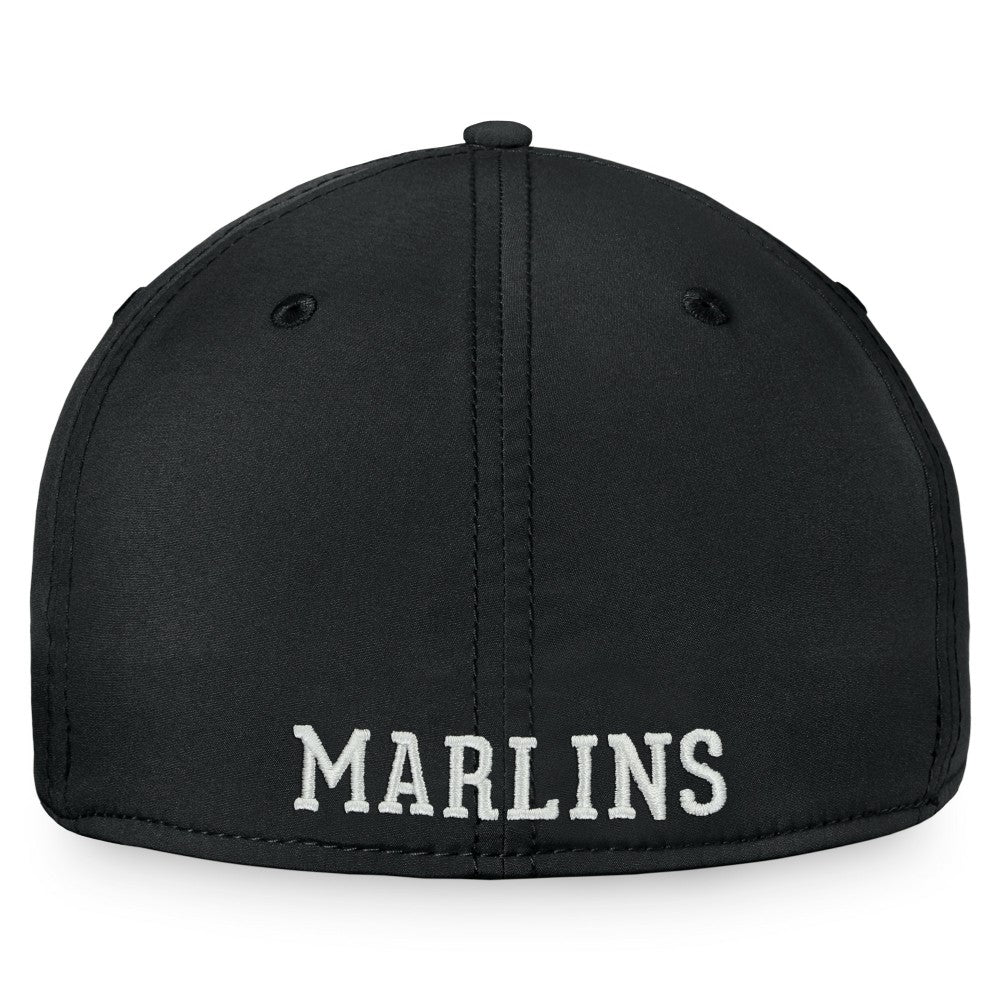 Black Miami Marlins Fanatics Core Flex Hat