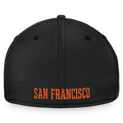 Black San Francisco Giants Fanatics Core Flex Hat