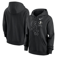 Black Chicago White Sox Nike Women's Big Game Pullover Hoodie