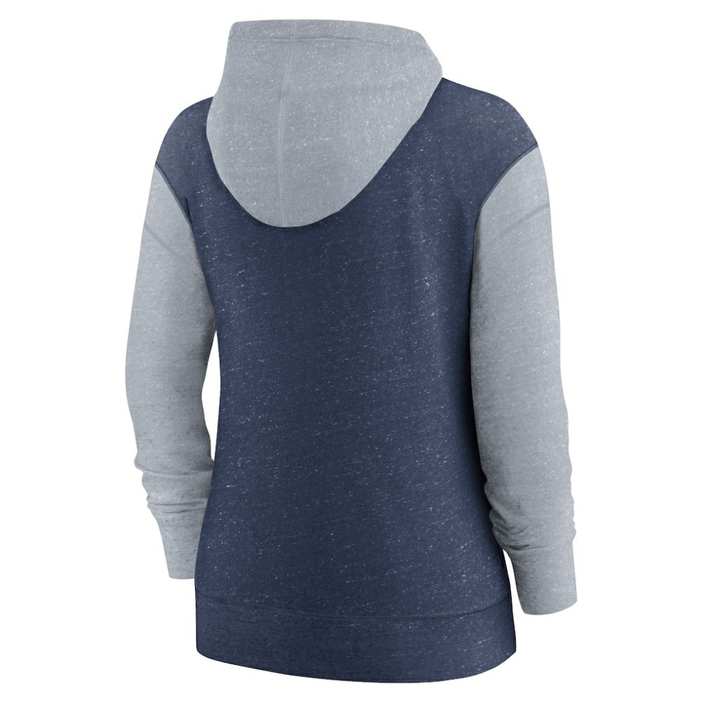Navy New York Yankees Nike Women's Full-Zip Hoodie