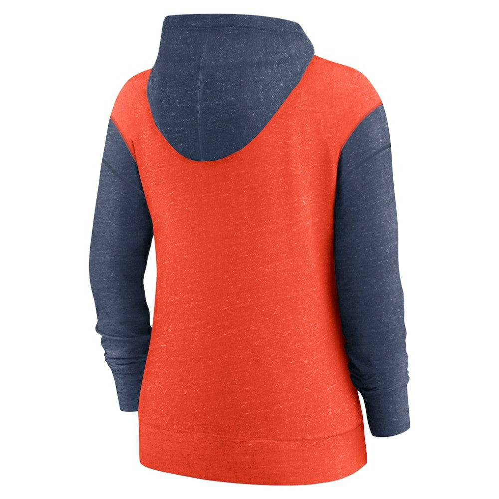 Orange Houston Astros Nike Women's Full-Zip Hoodie