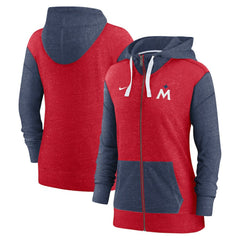 Red Minnesota Twins Nike Women's Full-Zip Hoodie