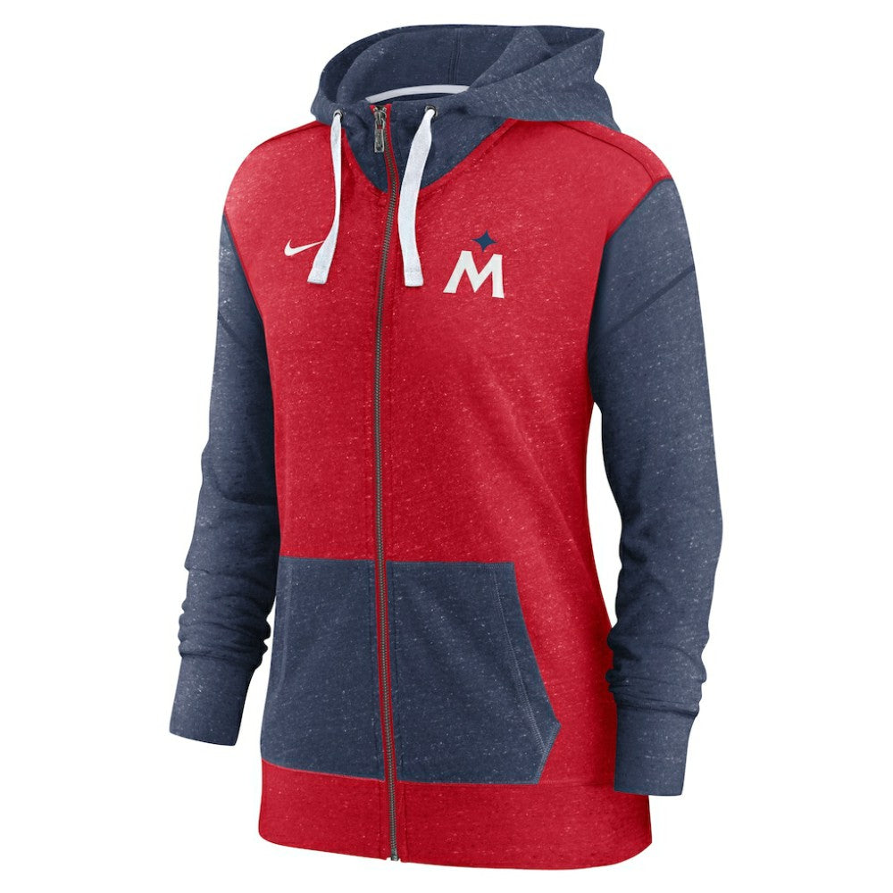 Red Minnesota Twins Nike Women's Full-Zip Hoodie