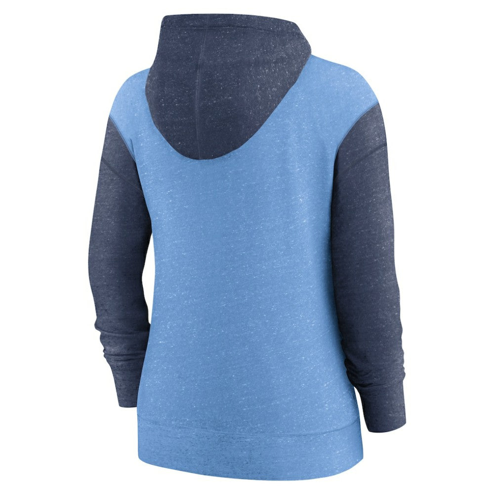 Light Blue Tampa Bay Rays Nike Women's Full-Zip Hoodie
