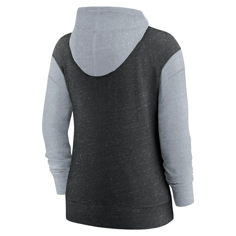 Black Chicago White Sox Nike Women's Full-Zip Hoodie