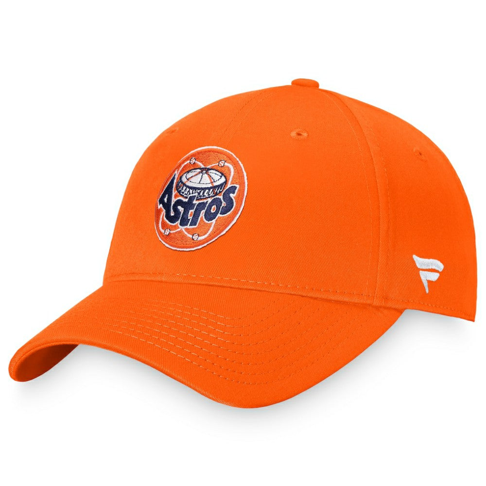 Orange Houston Astros Fanatics Cooperstown Collection Core Adjustable Hat