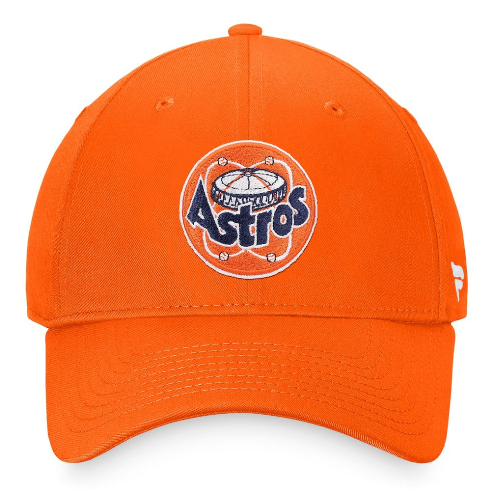 Orange Houston Astros Fanatics Cooperstown Collection Core Adjustable Hat