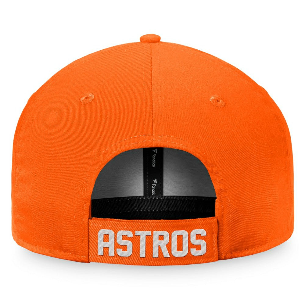 Orange Houston Astros Fanatics Cooperstown Collection Core Adjustable Hat