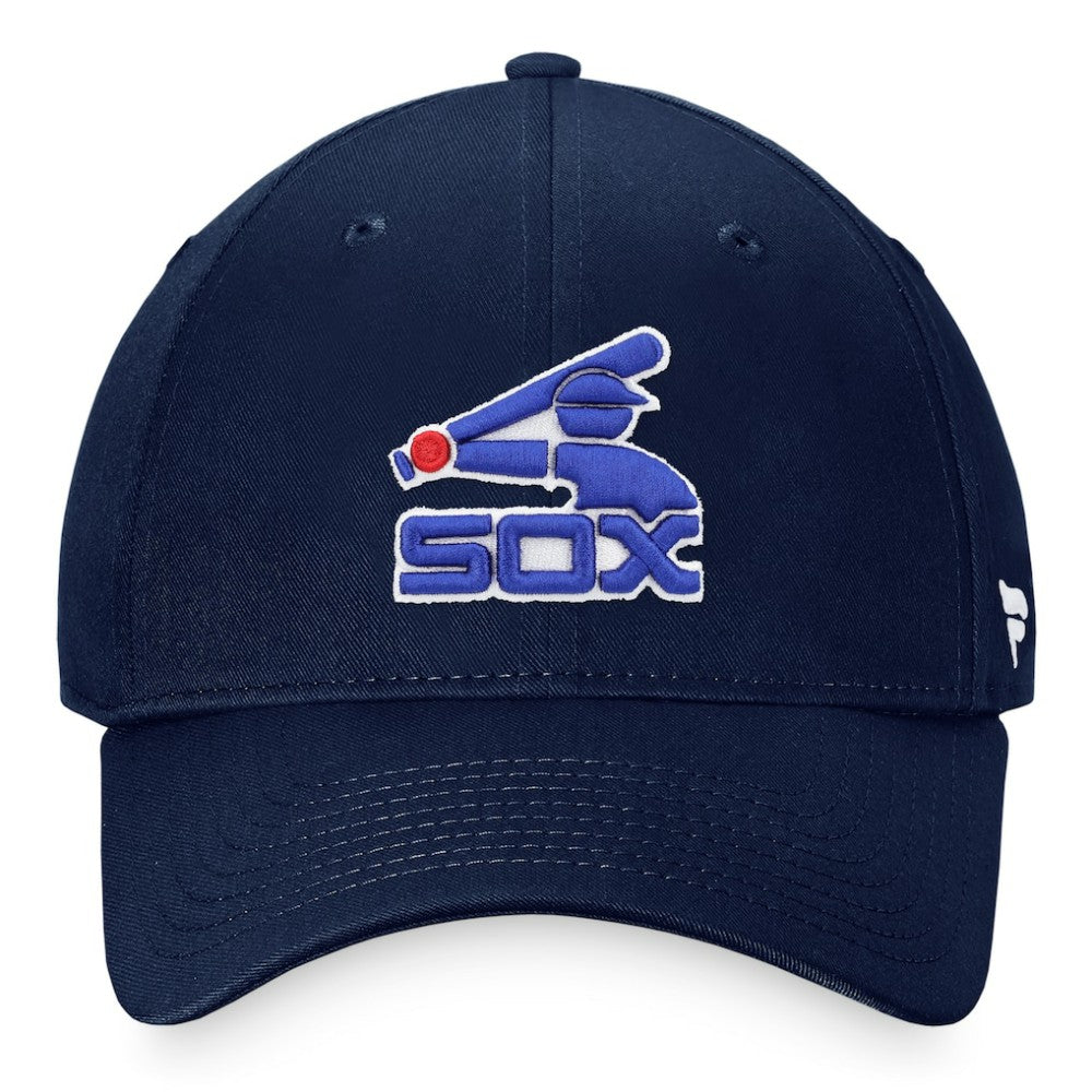 Navy Chicago White Sox Fanatics Cooperstown Collection Core Adjustable Hat