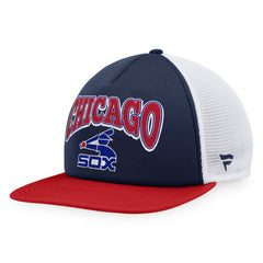 Navy/Red Chicago White Sox Fanatics Heritage Foam Front Trucker Snapback Hat