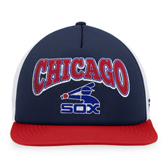 Navy/Red Chicago White Sox Fanatics Heritage Foam Front Trucker Snapback Hat
